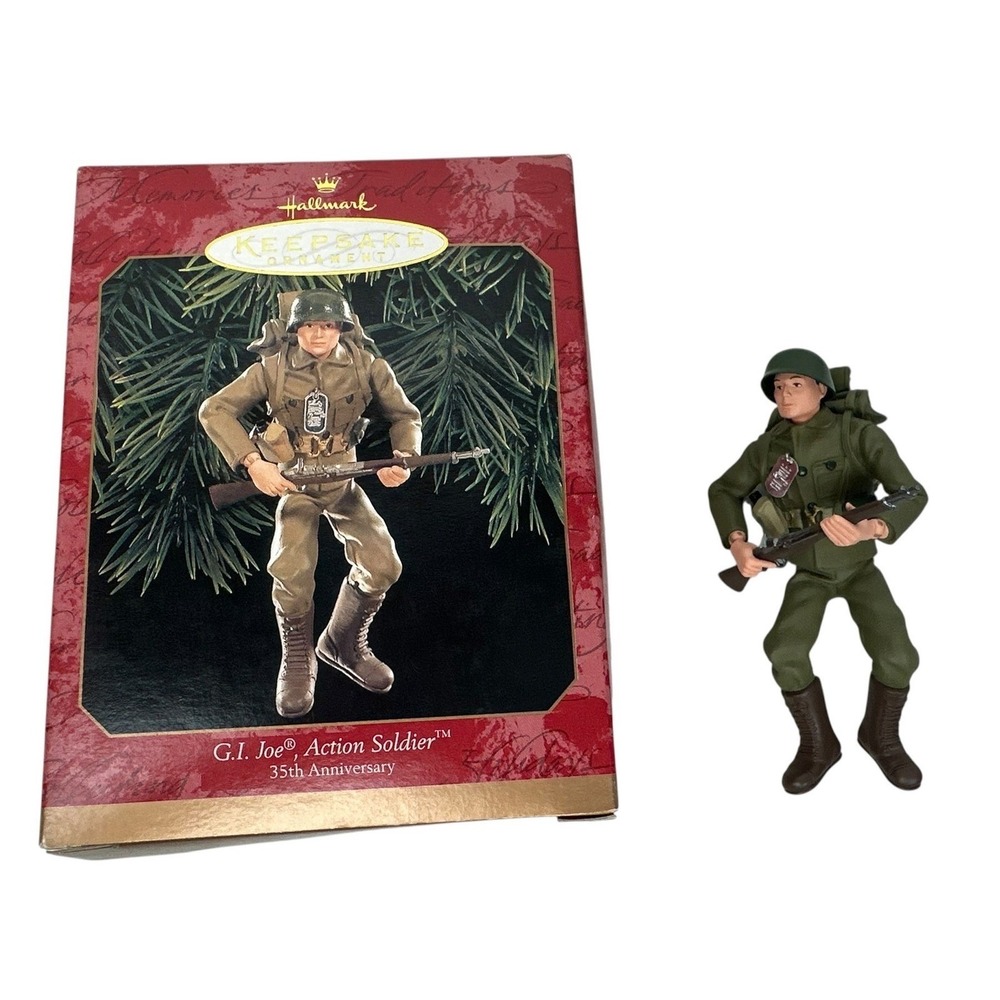 Hallmark Keepsake G.I. Joe Action Soldier 35th Anniversary 1999 Ornament QX6537